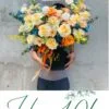 Lẵng hoa tươi tặng nam giới sang trọng và hiện đại