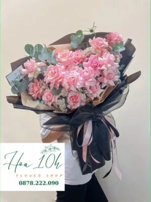 Bó hoa hồng tặng người thương đẹp, sang trọng và ý nghĩa