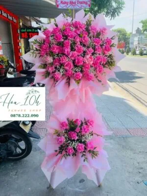 Kệ Hoa Khai Trương Phát Lộc Thăng Hoa Đẹp, Giá Rẻ