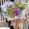 Bó hoa sen đá đẹp, sang chảnh. Hoa sen đá tại đà nẵng Hoa10h