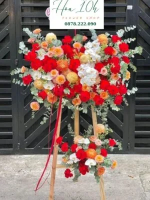 Kệ hoa khai trương sang trọng, đẳng cấp mang ý nghĩa đại thành công chúc mừng các sự kiện lớn, đối tác quan trọng