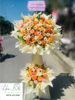Hoa khai trương đẹp, giá rẻ