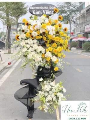 Vòng Hoa Chia Buồn Kiểu Hiện Đại - Ký Ức