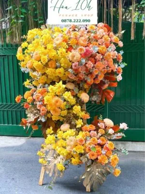 Kệ Hoa Chúc Mừng khai trương, hội nghị, sự kiện đẳng cấp, độc đáo.