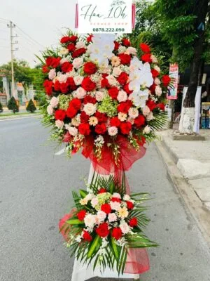 Kệ hoa chúc mừng khai trương, hội nghị, sự kiện sang trọng