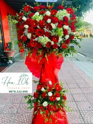 hoa tươi mừng khai giảng, khai trương, hội nghị
