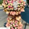 kệ hoa tươi chúc mừng đẹp, hiện đại nhất