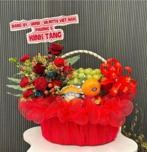 Giỏ trái cây nhập khẩu ngon, rẻ, đẹp.