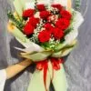 Bó hoa hồng đỏ tặng valentine