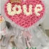 Bó hoa sáp chữ LOVE đẹp mắt, lãng mạn và ý nghĩa
