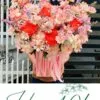 lẵng hoa để bàn happy day tươi tắn nhẹ nhàng cho ngày mới tràn đầy năng lượng