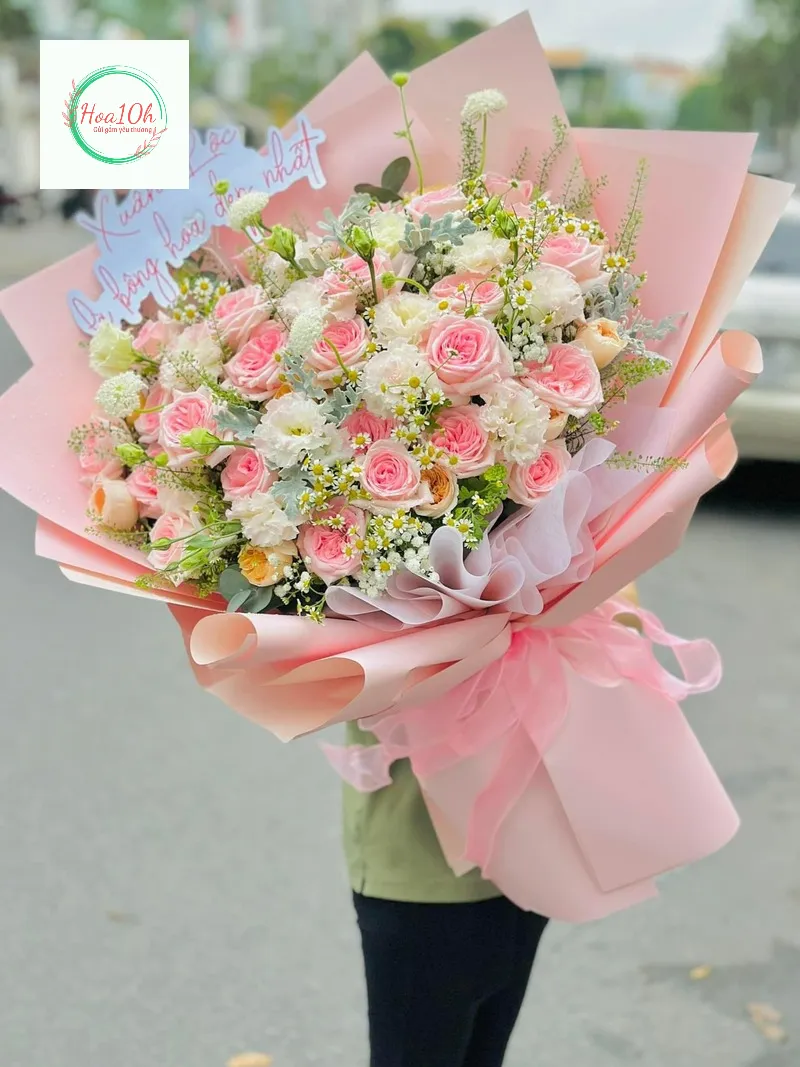 Chúc mừng gia chủ khai trương với một bó hoa đẹp xuất sắc