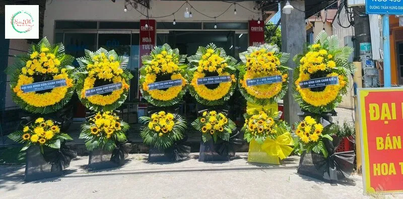 Mẫu hoa viếng Đà Nẵng ý nghĩa
