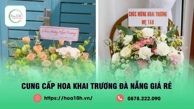 Hoa 10h Đà Nẵng - của hàng hoa tươi hoa khai trương Đà Nẵng giá rẻ