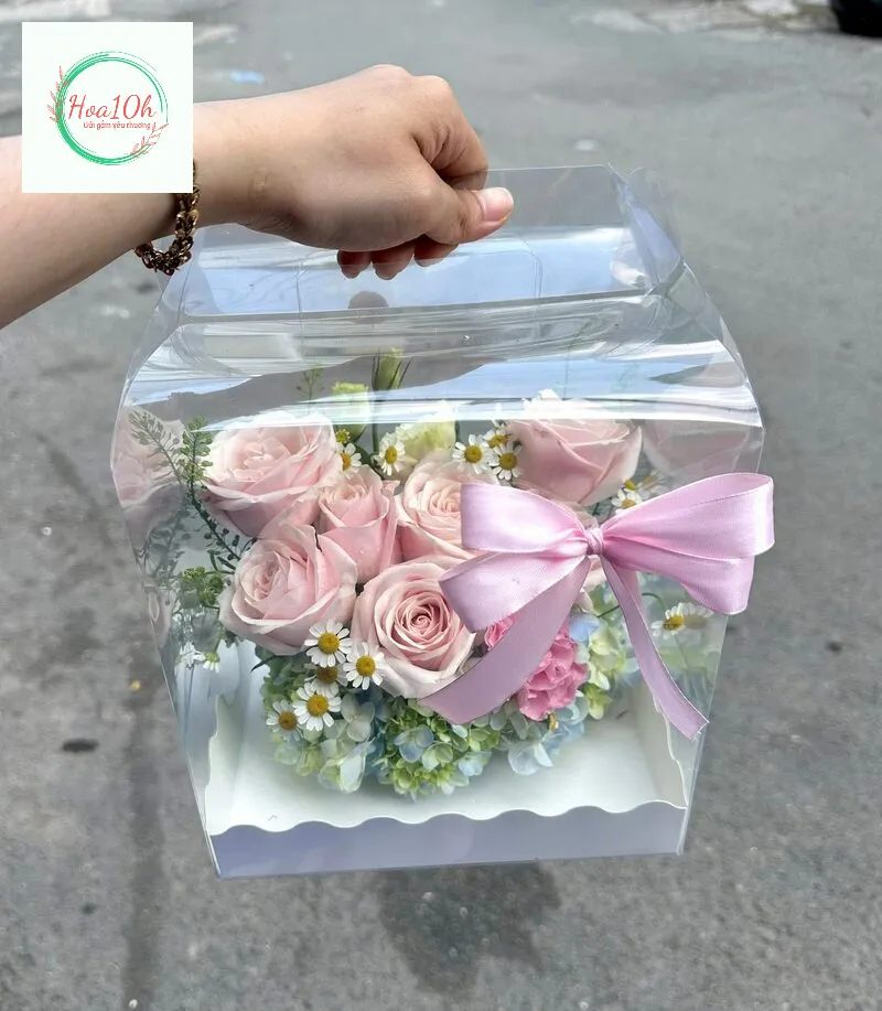Mẫu hộp hoa sinh nhật mới nhất hiện nay