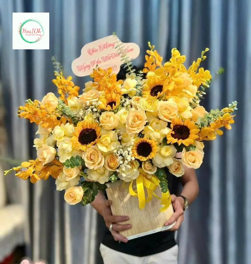 Hoa hướng dương tương trưng cho sức sống mãnh liệt