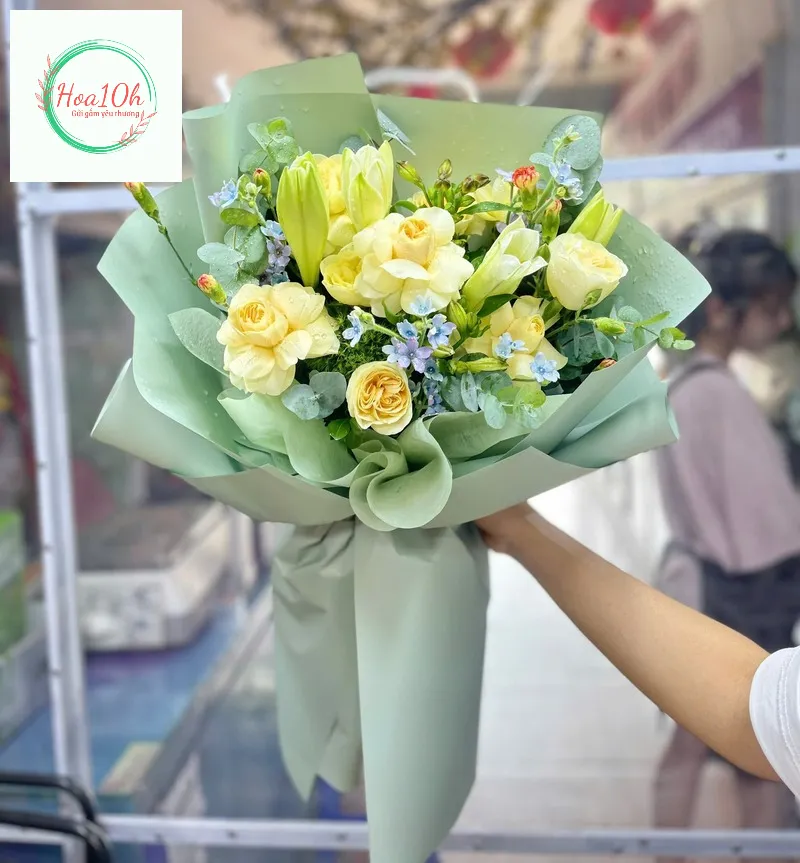 Cam kết của cửa hàng hoa 10h Đà Nẵng đảm bảo hoa tươi 100%